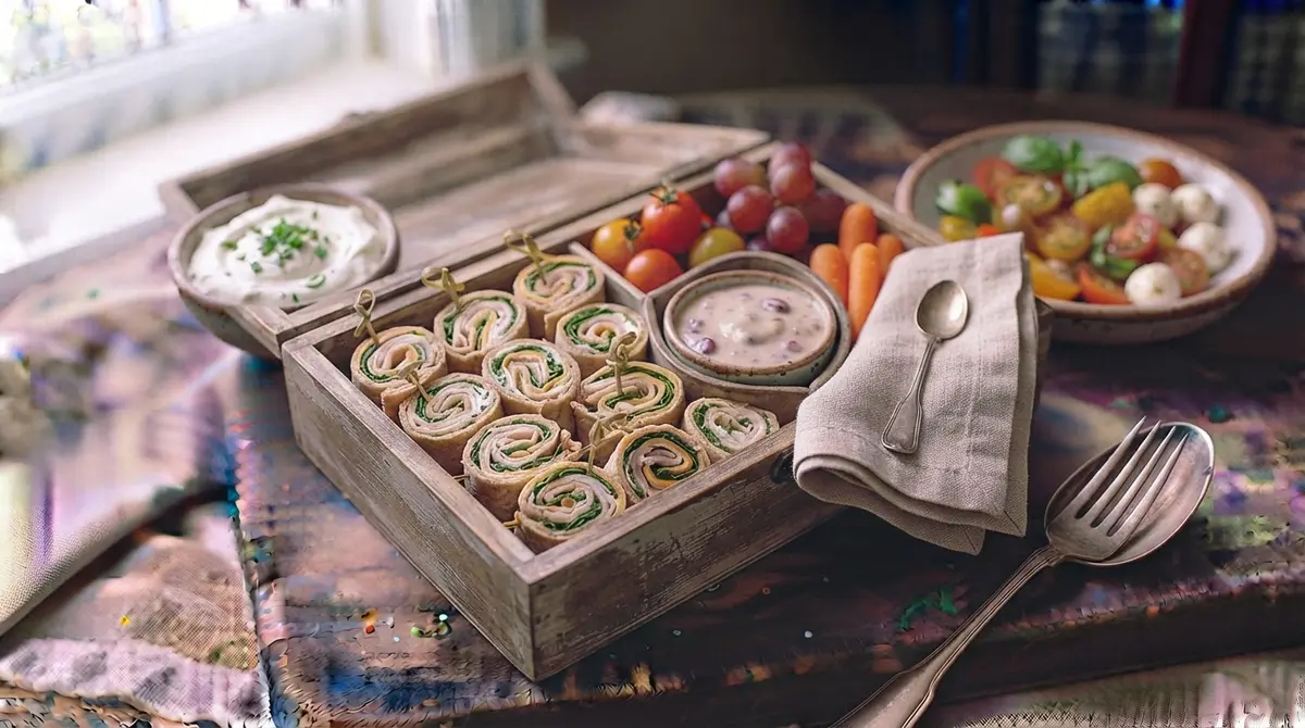 Mini Turkey & Cheese Pinwheel Box